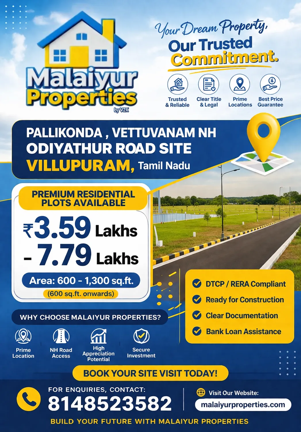 Best lands in Villupuram 